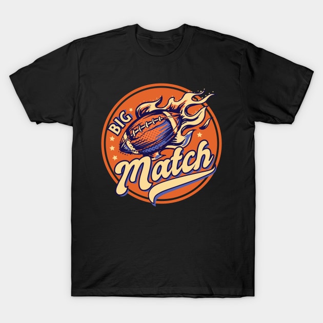 Big match American Football T-Shirt by Printroof